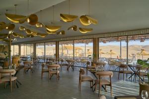 Restaurace v ubytování Stellar Agafay Desert Camp