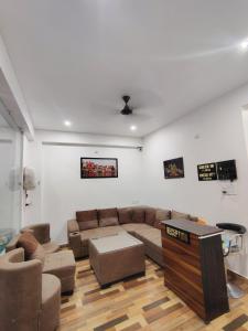 Posezení v ubytování Hotel vaishnavi