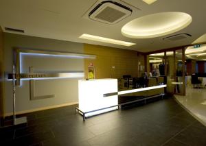 The lobby or reception area at Hotel Resort Villa Luisa & Spa