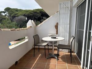 Balkón nebo terasa v ubytování Playa Royal Beach apartment, Calahonda