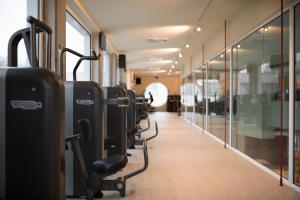 Fitness centrum a/nebo fitness zařízení v ubytování Hotel Villa Glicini