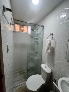 Ένα μπάνιο στο Casa Villa Carolina