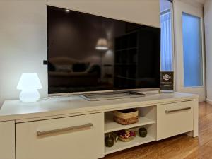 TV a/nebo společenská místnost v ubytování Corso Palladio 180