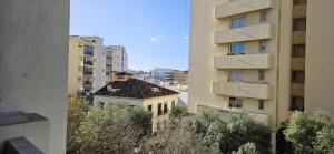 a view of a city with tall buildings at Centrico piso en Marbella in Marbella