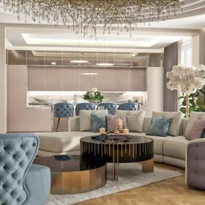 Posezení v ubytování Special VIP Apartment Mariott