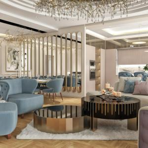 Posezení v ubytování Special VIP Apartment Mariott