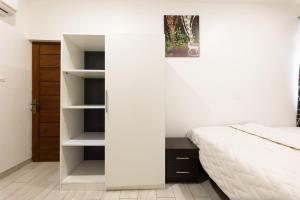 Ένα ή περισσότερα κρεβάτια σε δωμάτιο στο Beautiful unique 1 bedroom apartment +7 φωτογραφίες