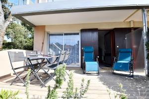 Χώρος καθιστικού στο appartement proche plage royan