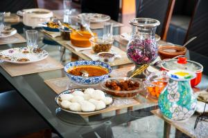 Jídlo v vily nebo okolí