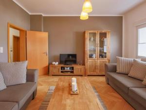 TV a/nebo společenská místnost v ubytování Haus am Anger