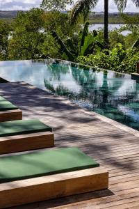 Bazén v ubytování Villa Das Contas Boutique nebo v jeho okolí + 36 fotografií