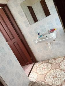 Koupelna v ubytování chilala apartments