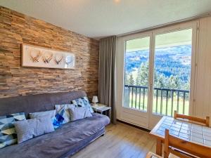 Posezení v ubytování Studio rénové au centre de Flaine avec balcon pour 5 personnes - FR-1-425-154