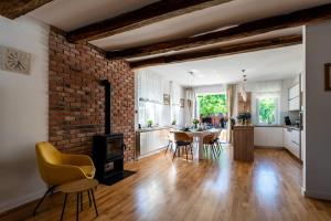 Η κουζίνα ή μικρή κουζίνα στο Villa Home2B