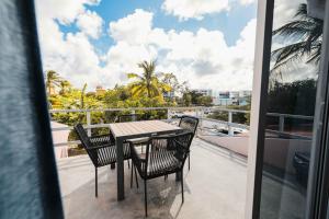 Balkón nebo terasa v ubytování Pink Lagoon by Boutique Bonaire Unique Resorts