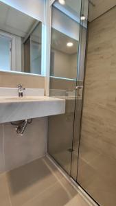 Koupelna v ubytování City-Apartment Washington