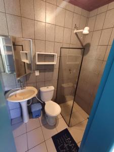 Bilik mandi di Casa Amarela Praia Porto de Sauípe
