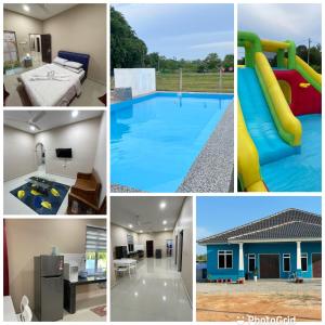 Πισίνα στο ή κοντά στο Homestay Shah Rizki D'sawah