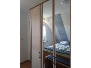 Ένα ή περισσότερα κρεβάτια σε δωμάτιο στο One-bedroom apartment