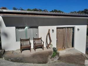 Μπαλκόνι ή βεράντα στο Pousada Baden Baden