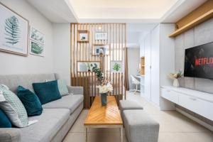 Posezení v ubytování Virgo Nest Rentals - Avida Riala IT Park - City View
