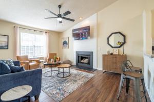 Posezení v ubytování 58 Auburn Dr SW Cartersville