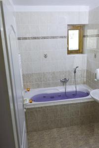 Koupelna v ubytování Penzion Alfa