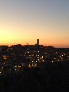 Nespecifikovaný výhled na destinaci Matera nebo výhled na město při pohledu z bed and breakfast