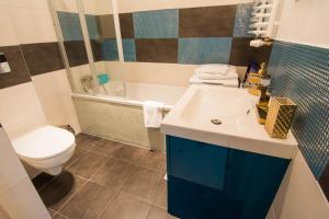 Koupelna v ubytování Apartamenty Izerskie