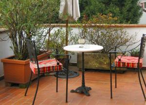 Rõdu või terrass majutusasutuses B&B Via Roma