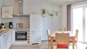 Kuchyň nebo kuchyňský kout v ubytování Ferienhaus Friedrichsmilde