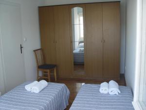 Posteľ alebo postele v izbe v ubytovaní Apartment Maka