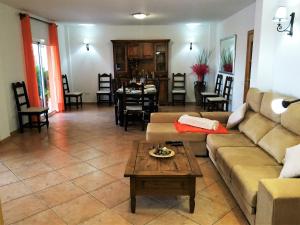 Zona de estar de Villa Oliva Fuerteventura