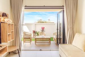 O zonă de relaxare la Solea - 3 Chambres & Terrasse, à 10min de la plage