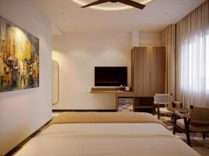 Μια τηλεόραση ή/και κέντρο ψυχαγωγίας στο Hans Hotel