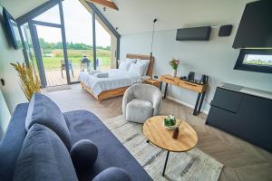 TV a/nebo společenská místnost v ubytování Oriana Resort