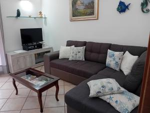 Televisyen dan/atau pusat hiburan di Sole Mare di Barbara