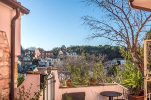 a view from the balcony of a house at N079 - Numana, delizioso cielo-terra nel centro storico in Numana