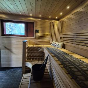 Ruang duduk di Aurora Haven
