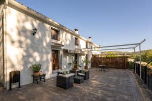 Un balcon sau o terasă la Cortijo Wenceslao II