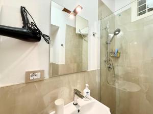 Koupelna v ubytování Vicolo Giardi