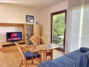 Posezení v ubytování Baltique - Ferienwohnung 5 Glowe