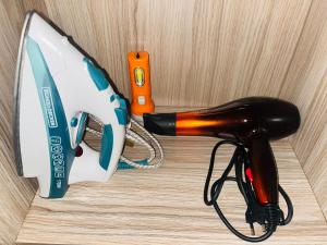 a corded phone is attached to a bike at Kandy View Stay in Kandy