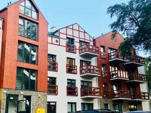 Budova, kde se apartmán nachází