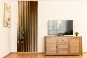 Μια τηλεόραση ή/και κέντρο ψυχαγωγίας στο ONL Apartments Vydrany +12 φωτογραφίες
