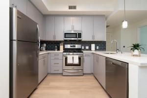 Nhà bếp/bếp nhỏ tại Horizon Apartments