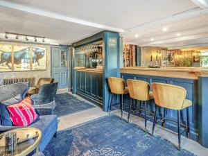 Χώρος καθιστικού στο The Bluebell Country Inn