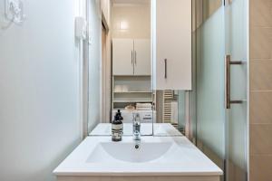 Ένα μπάνιο στο Ferienwohnung Zoll +55 φωτογραφίες