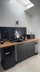 Η κουζίνα ή μικρή κουζίνα στο Loftspa67