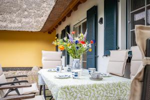 Posezení v ubytování Dünenhaus Aurelia